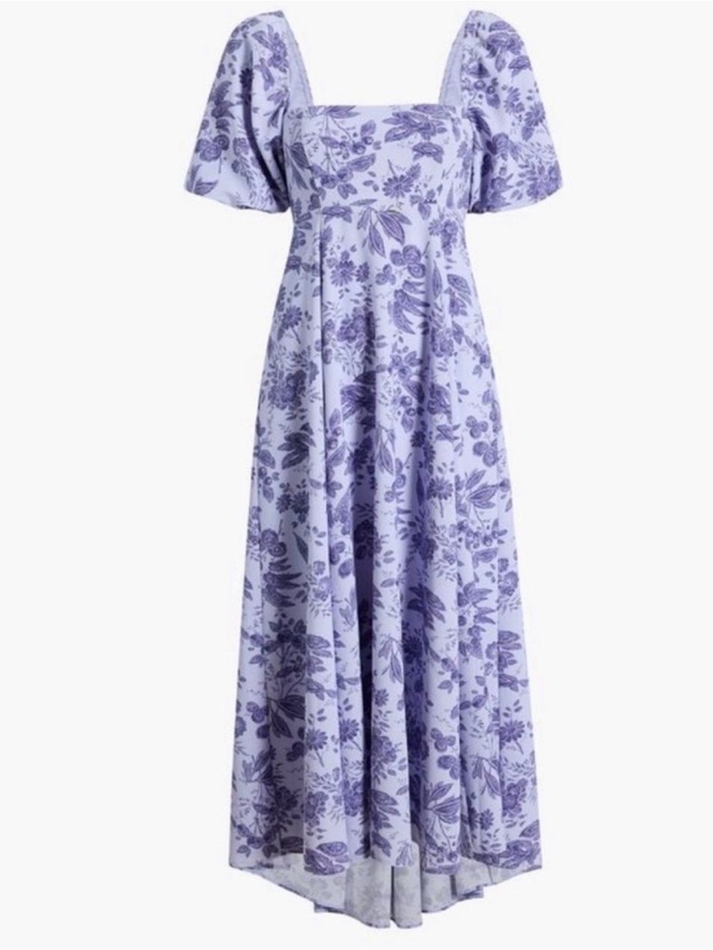NWT Hill House Lilac Floral Matilda Dress - size xsmall
